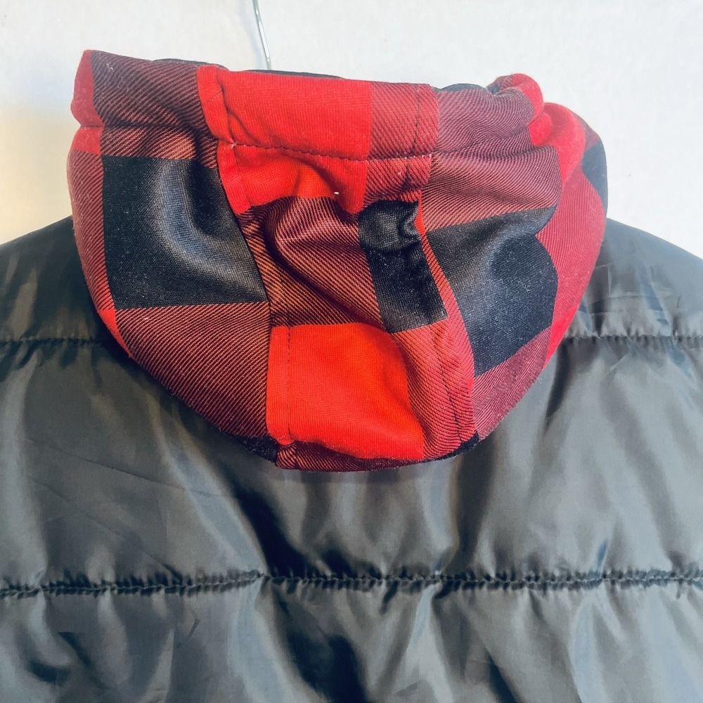 Ecko Unltd. Puffer Vest  Lg Black Full Zip Up Quilted Sleeveless Y2K Raw & Uncut - Picture 8 of 15